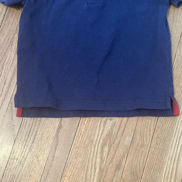 U.S. Polo Assn. Blue and Red Polo Shirt Classic Style - Picture 6 of 8